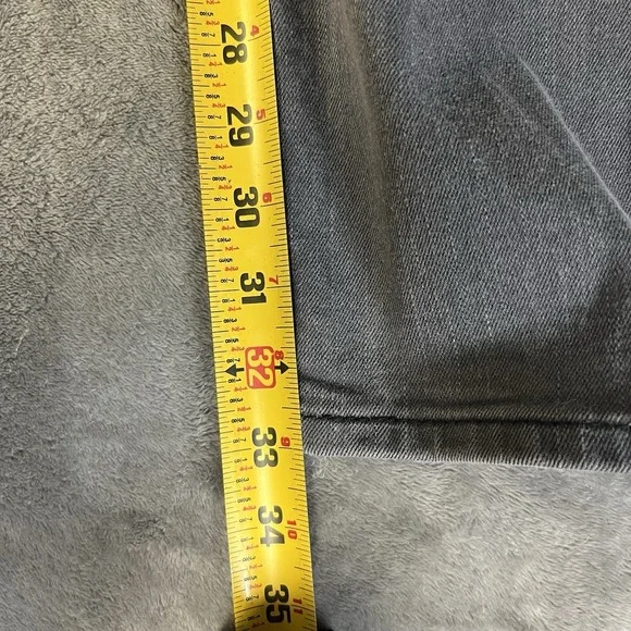 Levis 511 Jeans Mens 32x34* (Meas. 32x33) Grey Slim Throughout Low Rise Stretch - Picture 7 of 7